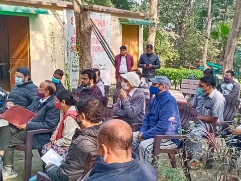 सिद्धार्थ एक्सटेंशन पॉकेट C (पोर्टा कैबिन) का निरीक्षण — 8