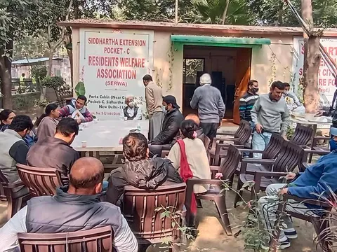 सिद्धार्थ एक्सटेंशन पॉकेट C (पोर्टा कैबिन) का निरीक्षण — 9