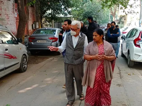 सिद्धार्थ एक्सटेंशन पॉकेट C (पोर्टा कैबिन) का निरीक्षण — 17