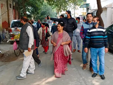 सिद्धार्थ एक्सटेंशन पॉकेट C (पोर्टा कैबिन) का निरीक्षण — 19