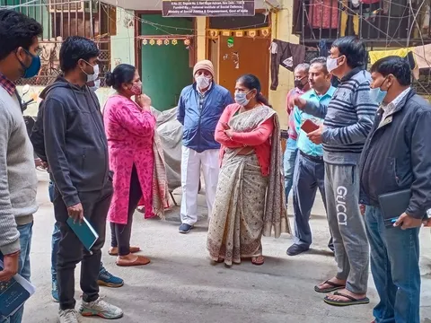 सनलाइट कॉलोनी नं 2 की बगीची का निरीक्षण — 2