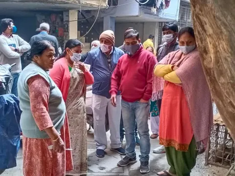 सनलाइट कॉलोनी नं 2 की बगीची का निरीक्षण — 9