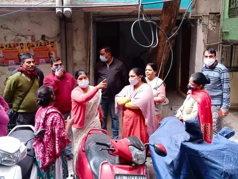 सनलाइट कॉलोनी नं 2 की बगीची का निरीक्षण — 11