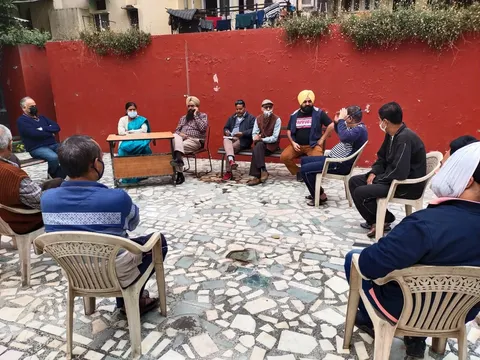 सिद्धार्थ एक्सटेंशन पॉकेट A का निरीक्षण — 2