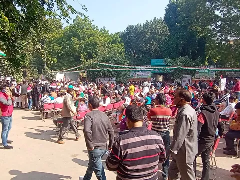 महंगाई के खिलाफ जंतर मंतर पर प्रदर्शन — 4