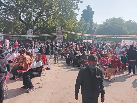 महंगाई के खिलाफ जंतर मंतर पर प्रदर्शन — 5