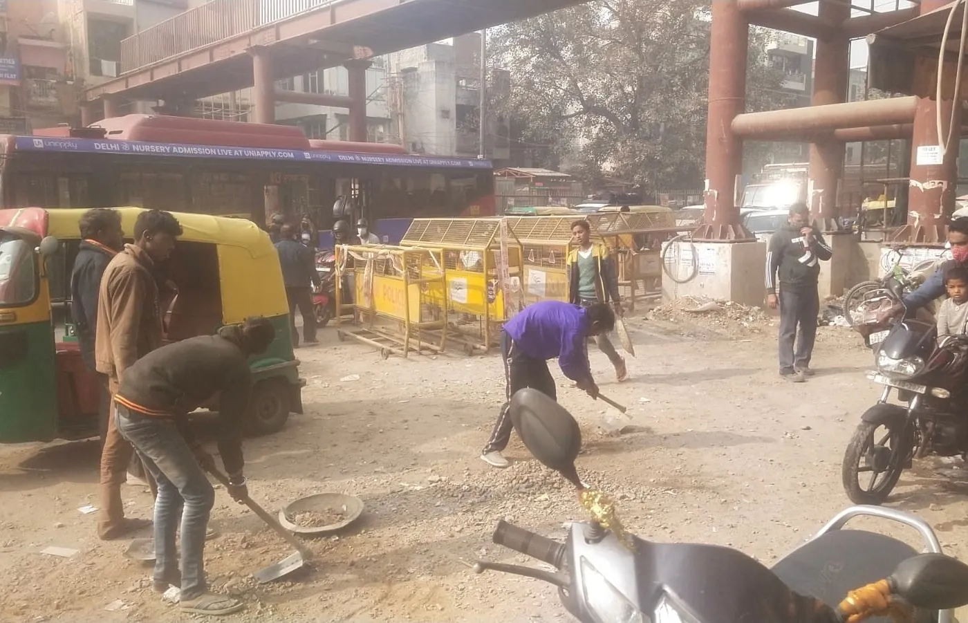 जैन गली आश्रम की ओर से सफाई व लाइट व्यवस्था हेतु आभार — तस्वीर 3 में से 5