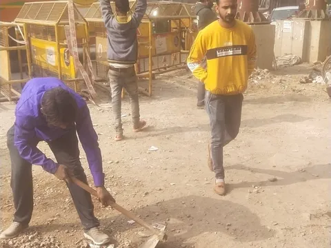 जैन गली आश्रम की ओर से सफाई व लाइट व्यवस्था हेतु आभार — 4