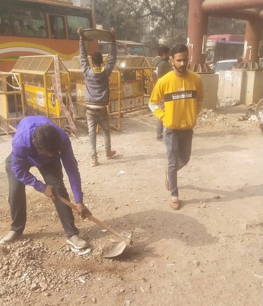 जैन गली आश्रम की ओर से सफाई व लाइट व्यवस्था हेतु आभार — तस्वीर 4 में से 5