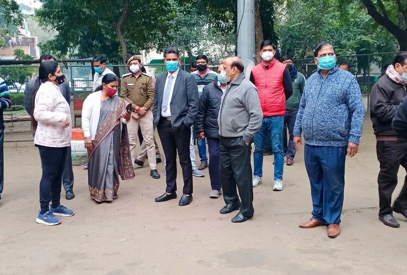 सिद्धार्थ एक्सटेंशन पॉकेट C के विभिन्न पार्कों का निरीक्षण — तस्वीर 4 में से 25