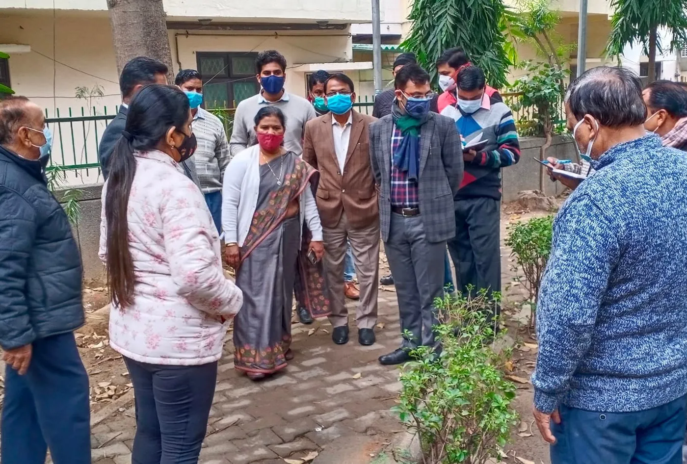 सिद्धार्थ एक्सटेंशन पॉकेट C के विभिन्न पार्कों का निरीक्षण — तस्वीर 5 में से 25