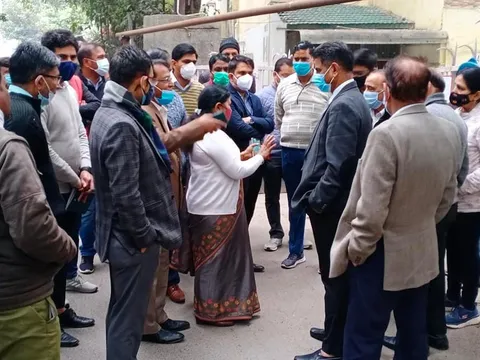 सिद्धार्थ एक्सटेंशन पॉकेट C के विभिन्न पार्कों का निरीक्षण — 19