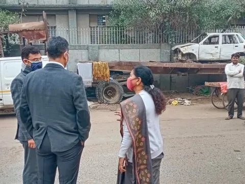 सिद्धार्थ एक्सटेंशन पॉकेट C के विभिन्न पार्कों का निरीक्षण — 21