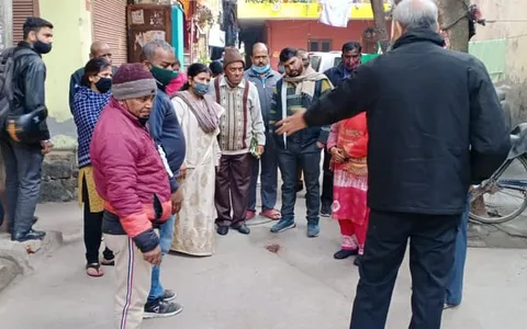 सनलाइट कॉलोनी नं 2 में गलियों के नवनिर्माण कार्य का उद्घाटन