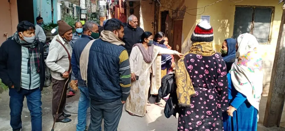 सनलाइट कॉलोनी नं 2 में गलियों के नवनिर्माण कार्य का उद्घाटन — तस्वीर 3 में से 14