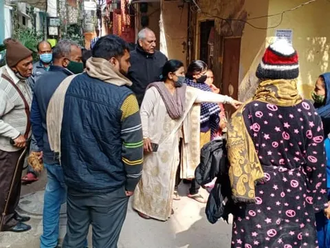 सनलाइट कॉलोनी नं 2 में गलियों के नवनिर्माण कार्य का उद्घाटन — 3
