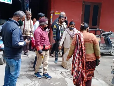 सनलाइट कॉलोनी नं 2 में गलियों के नवनिर्माण कार्य का उद्घाटन — 5