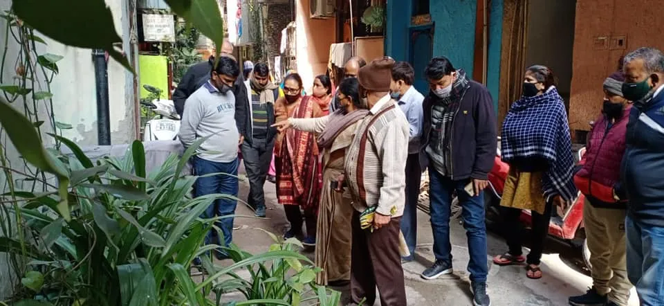 सनलाइट कॉलोनी नं 2 में गलियों के नवनिर्माण कार्य का उद्घाटन — तस्वीर 8 में से 14