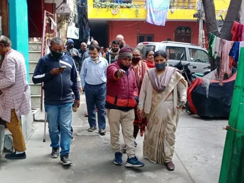 सनलाइट कॉलोनी नं 2 में गलियों के नवनिर्माण कार्य का उद्घाटन — 11