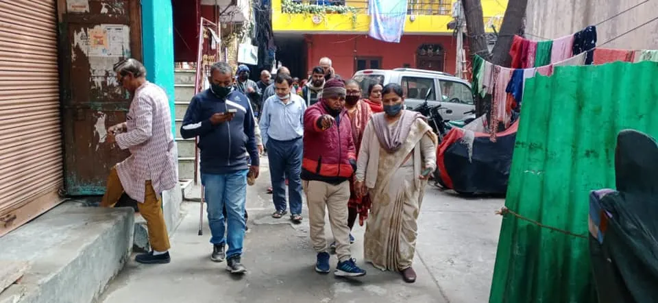 सनलाइट कॉलोनी नं 2 में गलियों के नवनिर्माण कार्य का उद्घाटन — तस्वीर 11 में से 14