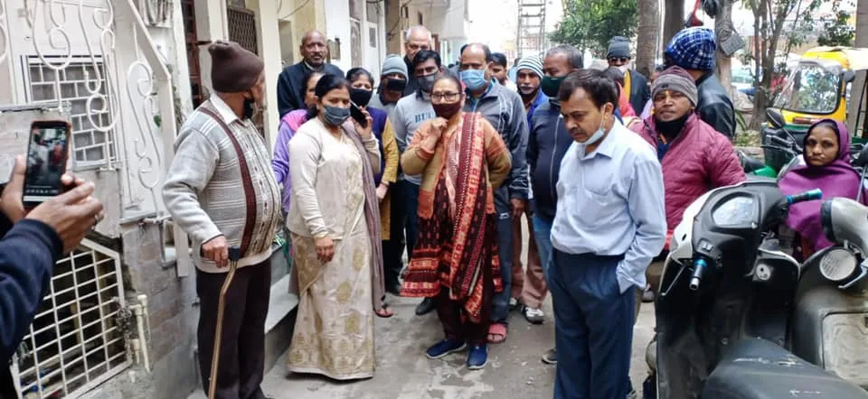 सनलाइट कॉलोनी नं 2 में गलियों के नवनिर्माण कार्य का उद्घाटन — तस्वीर 12 में से 14