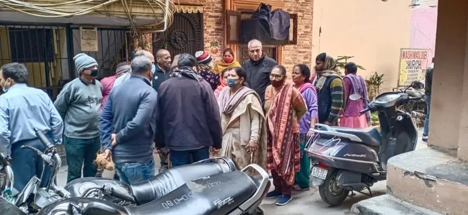 सनलाइट कॉलोनी नं 2 में गलियों के नवनिर्माण कार्य का उद्घाटन — तस्वीर 13 में से 14
