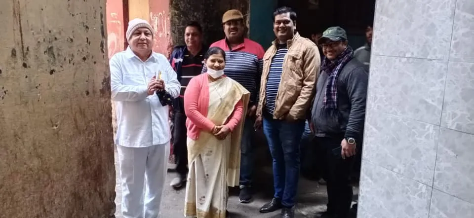 सराय काले खां में श्री रविन्द्र पप्पू के साथ जनसंपर्क दौरा — तस्वीर 5 में से 9