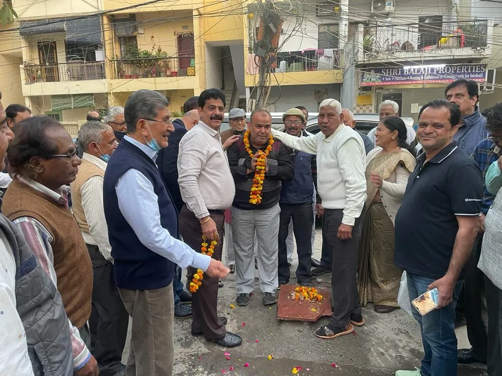 सनलाइट कॉलोनी नं. II (80 गज) में नई सड़क का उद्घाटन — तस्वीर 5 में से 20