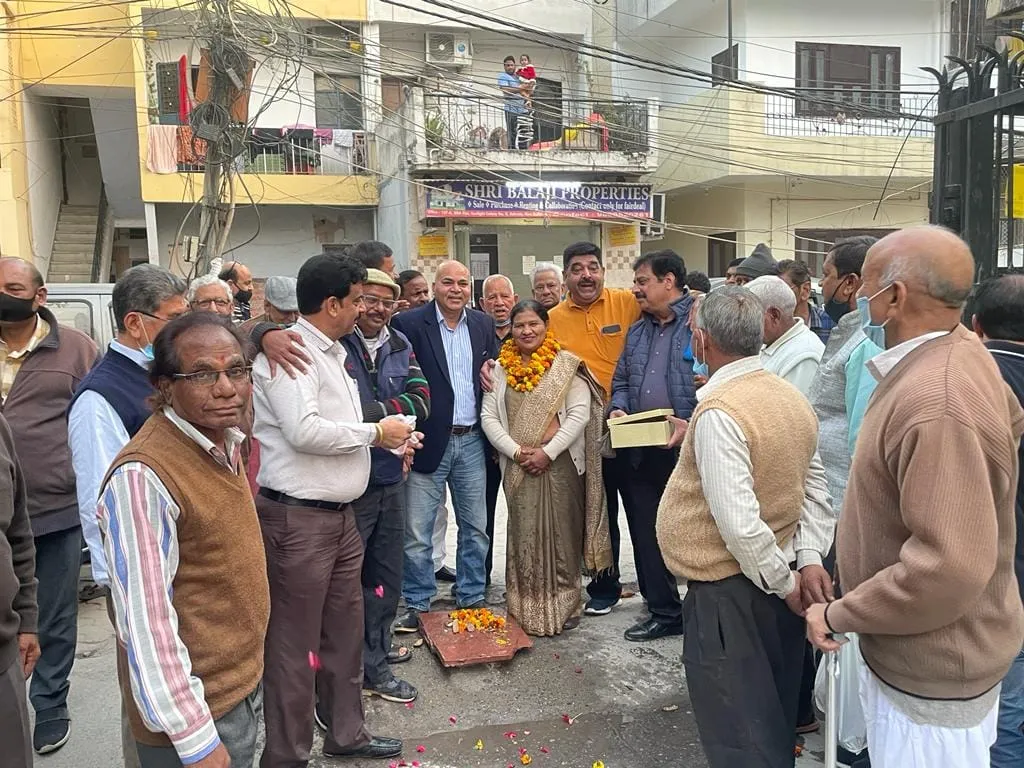सनलाइट कॉलोनी नं. II (80 गज) में नई सड़क का उद्घाटन — तस्वीर 7 में से 20