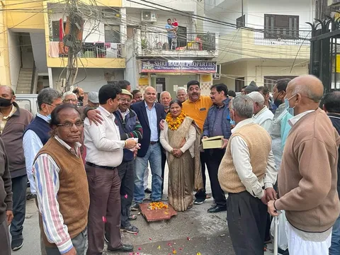 सनलाइट कॉलोनी नं. II (80 गज) में नई सड़क का उद्घाटन — 7