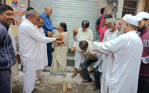 सराय काले खां व किलोकरी गांव में नई सड़क का उद्घाटन