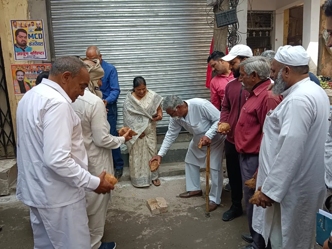 सराय काले खां व किलोकरी गांव में नई सड़क का उद्घाटन — तस्वीर 6 में से 16