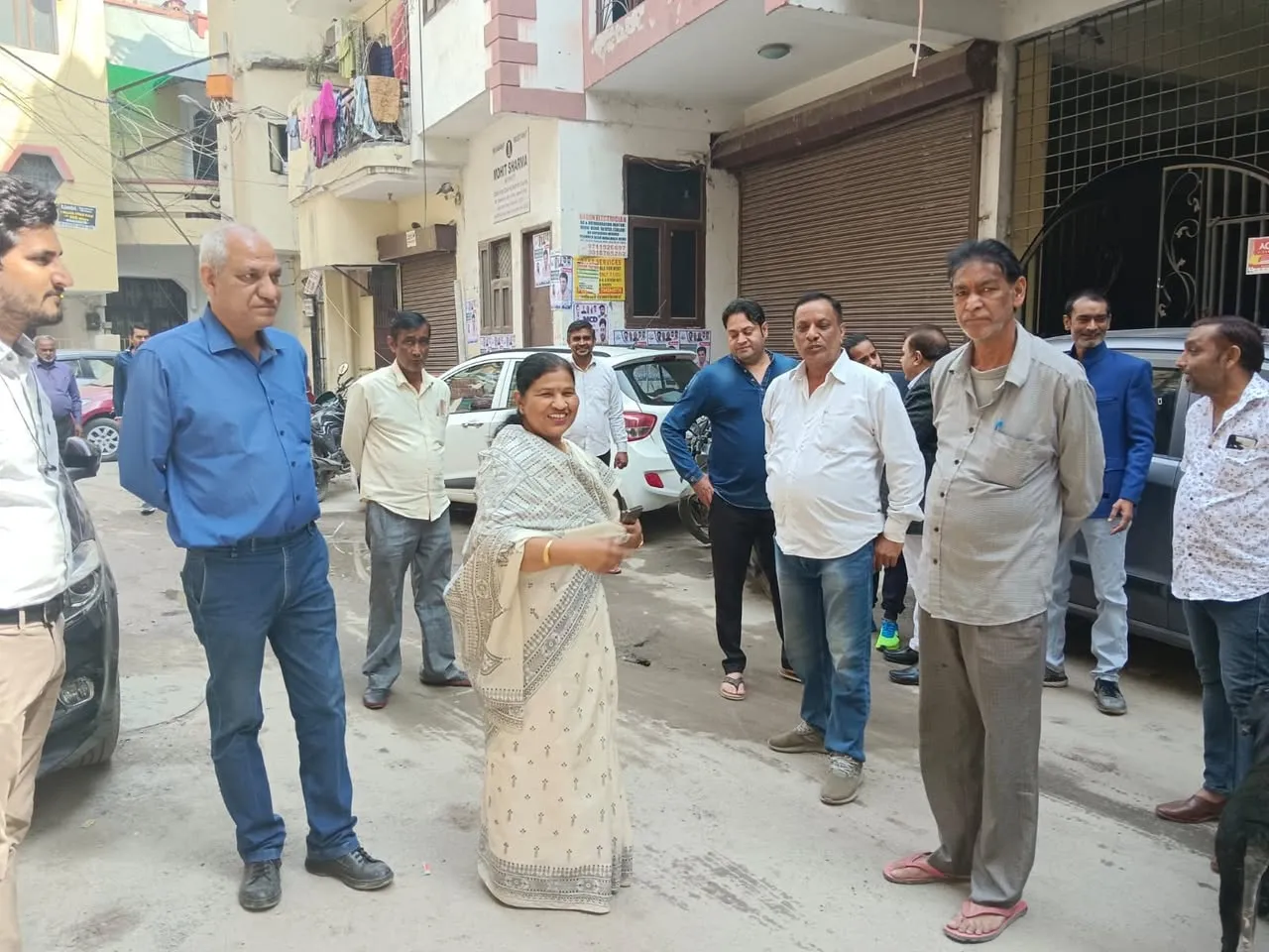 सराय काले खां व किलोकरी गांव में नई सड़क का उद्घाटन — तस्वीर 11 में से 16