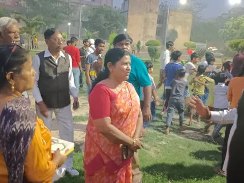 अंबेडकर पार्क, सिद्धार्थ बस्ती में स्ट्रीट लाइट का शुभारंभ — 4