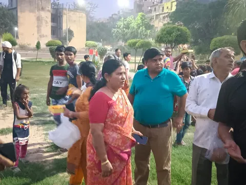 अंबेडकर पार्क, सिद्धार्थ बस्ती में स्ट्रीट लाइट का शुभारंभ — 6