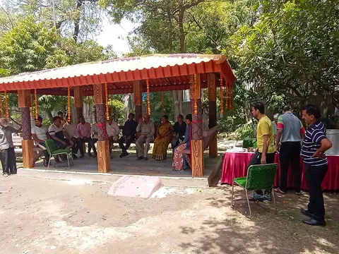 शादी राम पार्क, भगवान नगर में सीनियर सिटीजन हट का उद्घाटन — 6