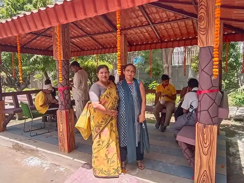 शादी राम पार्क, भगवान नगर में सीनियर सिटीजन हट का उद्घाटन — 8