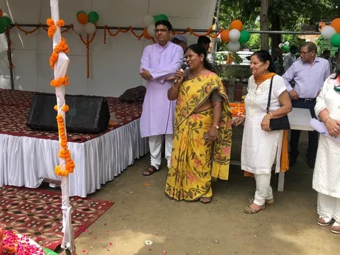 75वें स्वतंत्रता दिवस के अवसर पर चार पार्कों में ध्वजारोहण — 2