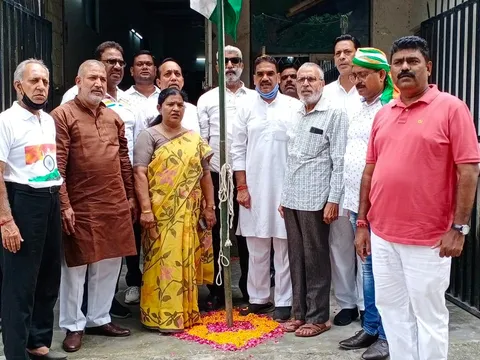 75वें स्वतंत्रता दिवस के अवसर पर चार पार्कों में ध्वजारोहण — 14