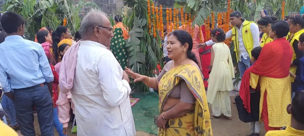 वार्ड 143 के घाटों पर छठ पर्व मनाया गया — तस्वीर 12 में से 14