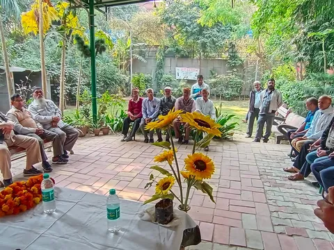जीवन नगर सीनियर सिटिजन पार्क के सदस्यों के साथ चुनावी बैठक — 2
